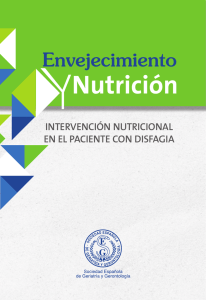 INTERVENCIÓN NUTRICIONAL EN EL PACIENTE CON DISFAGIA
