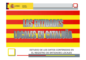LAS ENTIDADES LOCALES EN CATALUÑA(version2)
