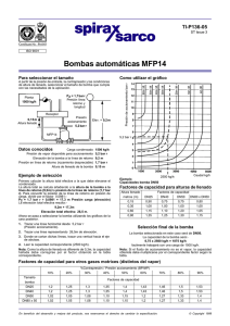 Bombas automáticas MFP14