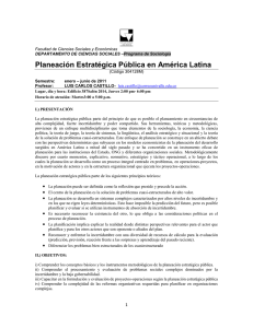 304128M - Planeación estratégica pública en América Latina