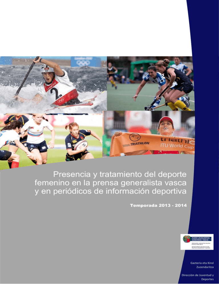 Presencia y tratamiento del deporte femenino en la prensa
