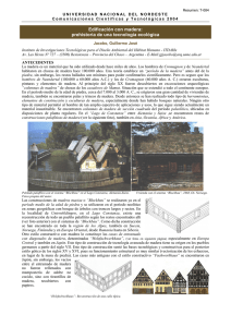 Edificación con madera: prehistoria de una tecnología ecológica