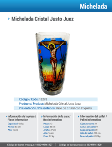 Michelada Cristal Justo Juez