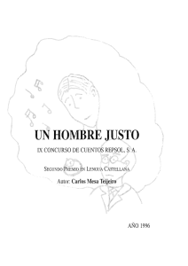 Un hombre justo - Biblioteca Virtual Miguel de Cervantes