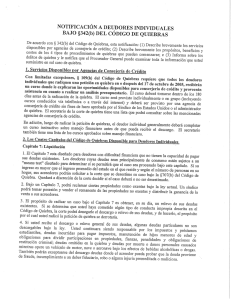 NOTIFICACIÓN A DEUDORES INDIVIDUALES BAJO @342(b) DEL