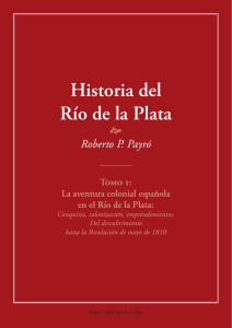 Historia del Río de la Plata Tomo i