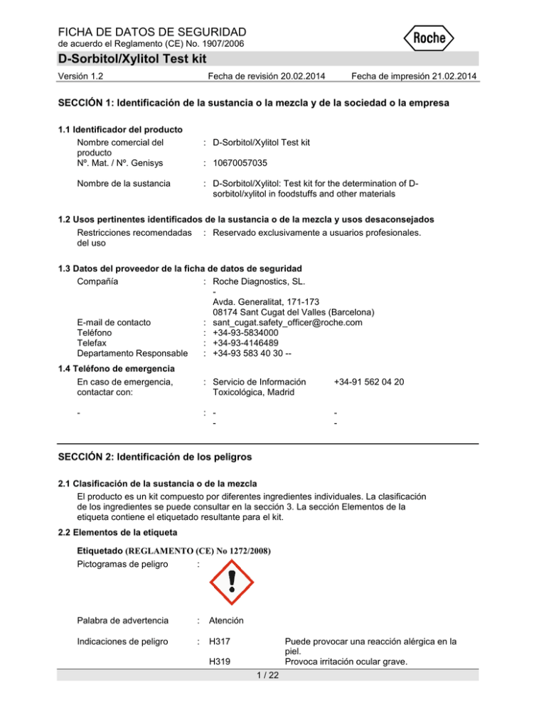 D Sorbitolxylitol Test Kit R