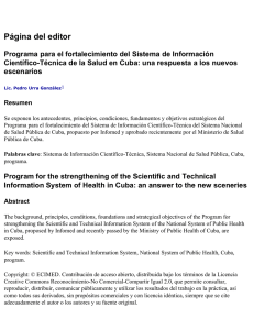 Formato PDF - Biblioteca Virtual en Salud de Cuba