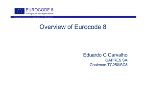 Overview of Eurocode 8