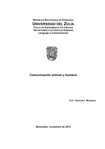 Comunicación Animal y Humana (18-10-2005)