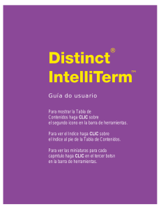 El entorno de Distinct Intelliterm - TN3270