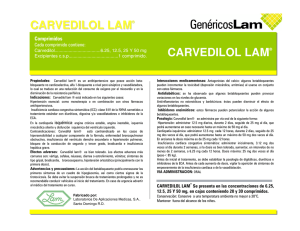 CARVEDILOL LAM® CARVEDILOL LAM®