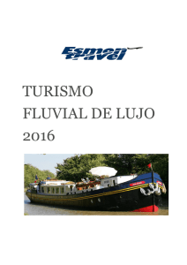 turismo fluvial de lujo 2016