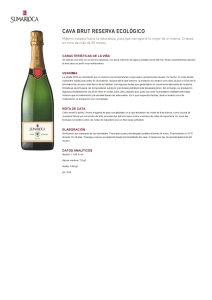 (Cava Brut Reserva Ecol\363g...as / Inicio