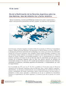 10 de Junio: Día de la Reafirmación de los Derechos Argentinos