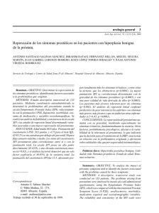 Repercusión de los síntomas prostáticos en los pacientes con