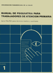 manual de psiquiatria para trabajadores de atención primaria