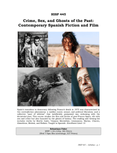 Crime, Sex, and Ghosts of the Past: Contemporary