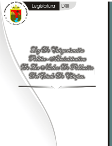 legislacion proporcionada por el congreso del estado