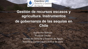 “El régimen de fomento al riego en Chile, sus resultados, desafíos y