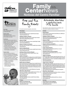 Family CenterNews Noticias del Centro Familiar