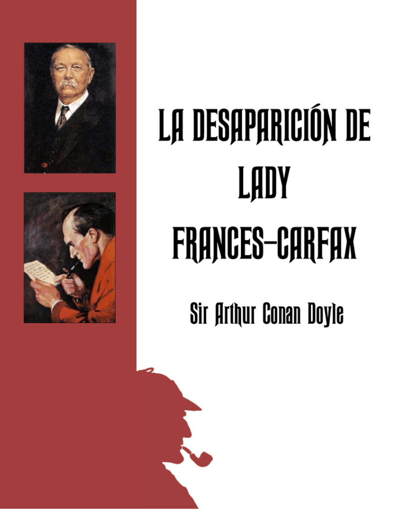 La desaparición de lady Frances La desaparición de lady Frances
