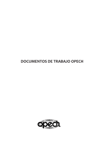 DOCUMENTOS DE TRABAJO OPECH