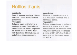 Rotllos ďanís - Altea Mi Pueblo. Las