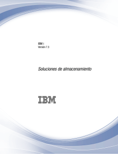 IBM i: Soluciones de almacenamiento