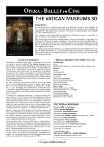 the vatican museums 3d - Ópera y Ballet en Cine