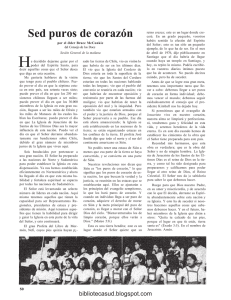 Sed Puros de Corazon - Bruce R. Mcconkie 1977 Chile