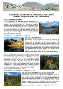 Senderismo en Andorra y Canigó