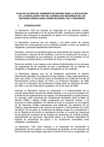 Plan de Acción del Gobierno de España para la aplicación de la