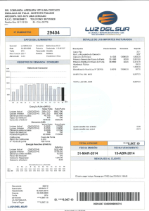 DIR. COBRANZA: AREQUIPA 1075 LIMA CERCADO EMBAJADA