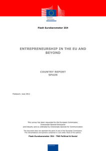 Entrepreneurship in the EU and beyond