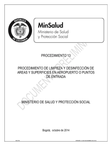 Procedimiento No 13 - Ministerio de Salud y Protección Social