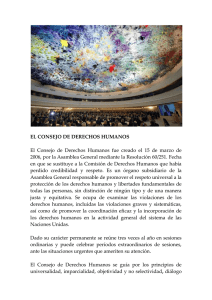 Consejo de Derechos Humanos - Misión Permanente de Venezuela