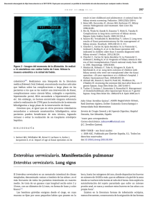 Enterobius vermicularis. Manifestacio´n pulmonar