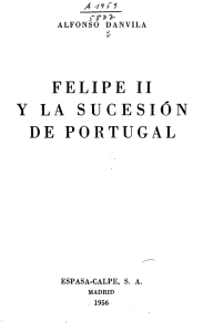 felipe ii y la sucesión de portugal