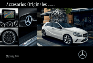 Accesorios Originales Clase A - Mercedes-Benz
