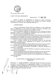 Resolución (R) 416-16 - Universidad de Buenos Aires