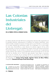Las Colonias Industriales del Llobregat