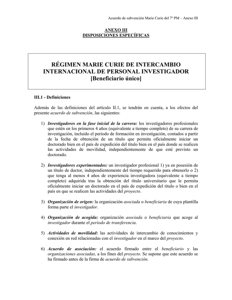 Beneficiario nico
