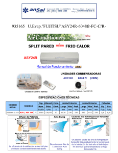 935165 U.Evap.``FUJITSU``ASY24R-6048fr-FC-C/R-