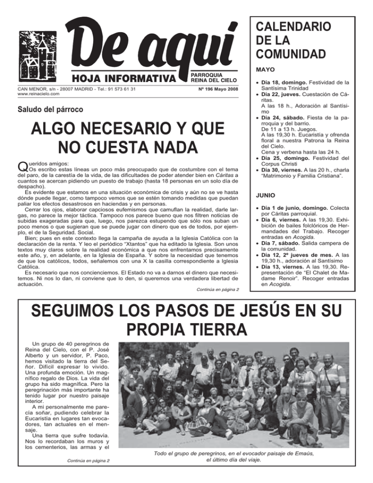 ALGO NECESARIO Y QUE NO CUESTA NADA SEGUIMOS LOS