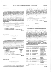 Página 32 MARBELLA Anuncio Por el presente anuncio se pone en