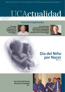 Día del Niño por Nacer - Universidad Católica Argentina