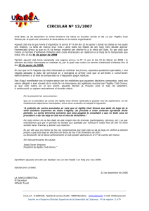 circular nº 13/2007 - federació catalana d`agility