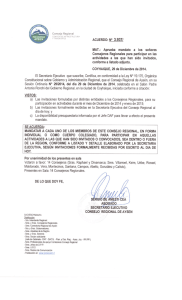 Consejo Regional - Gobierno Regional de Aysén