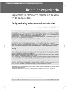 Relato de experiencia - FAMFyG (Federación Argentina de